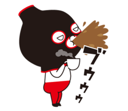 Full face mask +1 /3 sticker #10969505