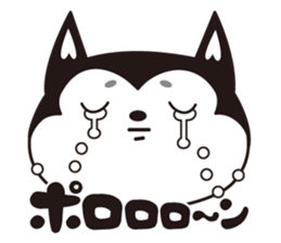 Full face mask +1 /3 sticker #10969525