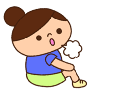 Runner Girl Version 2 sticker #10969633