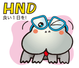 HIPPO-FROG Dx. sticker #10969766