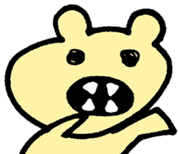 BEARS with Fangs sticker #10969969