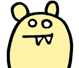 BEARS with Fangs sticker #10969976