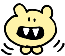 BEARS with Fangs sticker #10969991