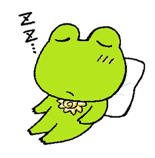 hanamaru frogs sticker #10970073