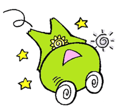 hanamaru frogs sticker #10970083