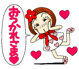 Castor bean-chan 39 sticker #10970122