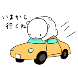 white bear kumata sticker #10970185