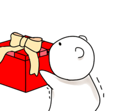 white bear kumata sticker #10970193