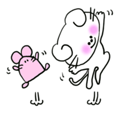 Lop-eared Nyan and a good friend Chu sticker #10970211