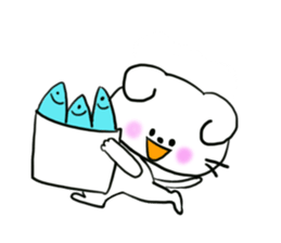 Lop-eared Nyan and a good friend Chu sticker #10970212