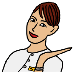 Lady having beauty mark