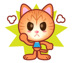 Happy cat life. sticker #10970903