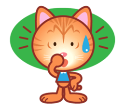 Happy cat life. sticker #10970907