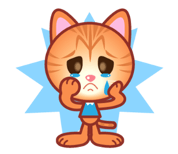 Happy cat life. sticker #10970910