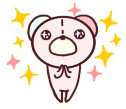 Child bear and Usagin sticker #10971938