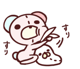 Child bear and Usagin sticker #10971948