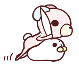 Child bear and Usagin sticker #10971950