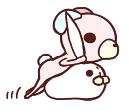 Child bear and Usagin sticker #10971950