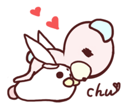 Child bear and Usagin sticker #10971951