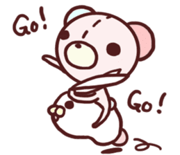 Child bear and Usagin sticker #10971956