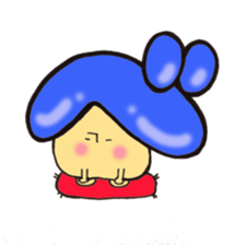 Cross a hiragana letter mushroom! No.2 sticker #10972418