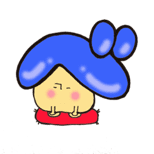 Cross a hiragana letter mushroom! No.2 sticker #10972418