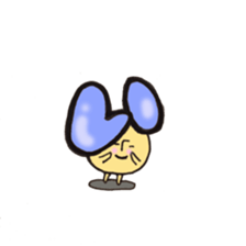 Cross a hiragana letter mushroom! No.2 sticker #10972440