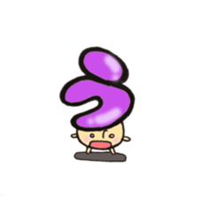 Cross a hiragana letter mushroom! No.2 sticker #10972441