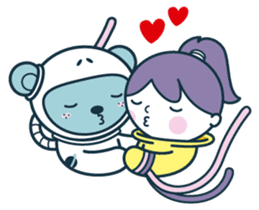 Jokukuma in Love sticker #10973061