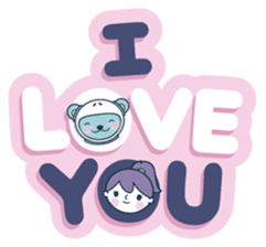 Jokukuma in Love sticker #10973086