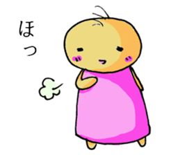 Sticker 2 at which Luna is relieved. sticker #10973263