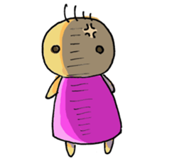 Sticker 2 at which Luna is relieved. sticker #10973264