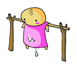 Sticker 2 at which Luna is relieved. sticker #10973275