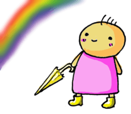 Sticker 2 at which Luna is relieved. sticker #10973276