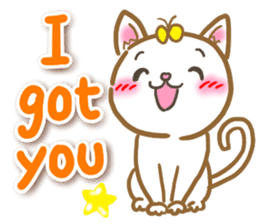 Cat couple -Happy Together sticker #10973427