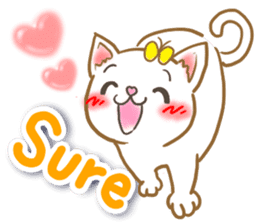 Cat couple -Happy Together sticker #10973428