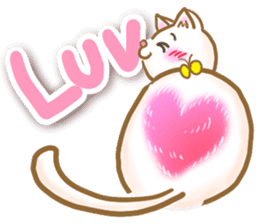 Cat couple -Happy Together sticker #10973433