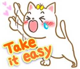 Cat couple -Happy Together sticker #10973445