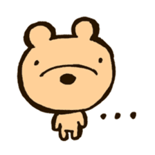 bear leisurely forest sticker #10973752