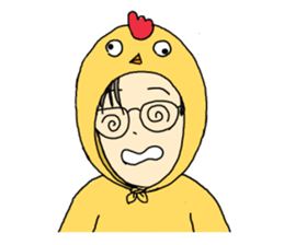A Boy Like Chicken sticker #10973905