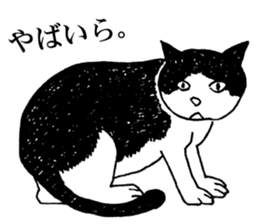 DARANEKO the Shizuoka dialect cat sticker #10974139