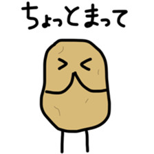 potato jagataro sticker #10974174