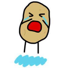 potato jagataro sticker #10974183