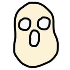 potato jagataro sticker #10974206