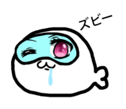 mochimochiazarashi sticker #10974239