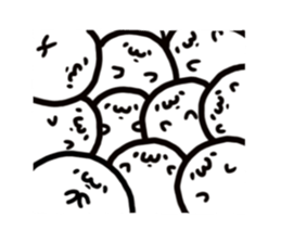 mochimochiazarashi sticker #10974247