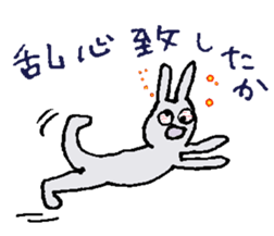 Bushi Rabbit sticker #10974670