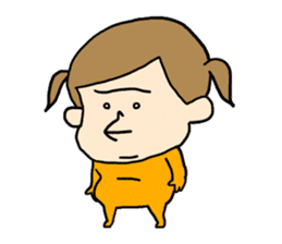 Bunches girl sticker new sticker #10974769