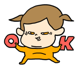 Bunches girl sticker new sticker #10974771