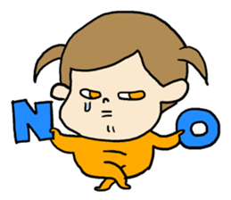 Bunches girl sticker new sticker #10974772